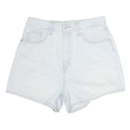 LEVI'S Mens Denim Light Blue Casual Shorts L W30 Classic Fit Cotton
