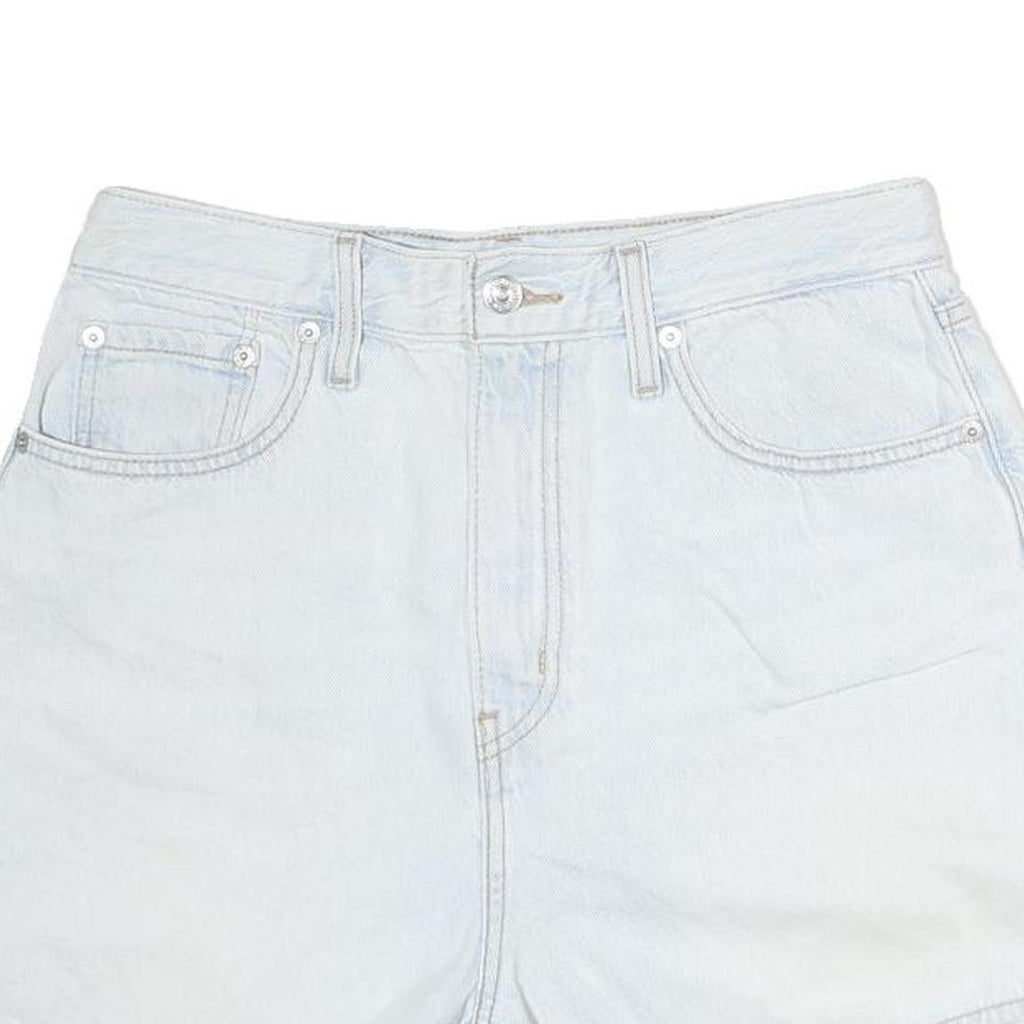 LEVI'S Mens Denim Light Blue Casual Shorts L W30 Classic Fit Cotton