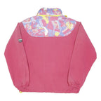 MAMMUT Womens Red & Multi Print Outdoor Jacket M Polyester Blend Zip Gore-Tex