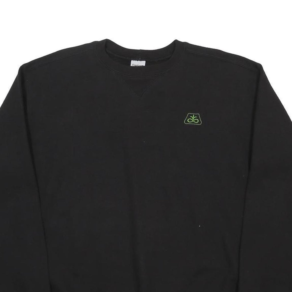 CARHARTT Mens Black S Sweatshirt Cotton Blend Crew Neck Casual Pullover
