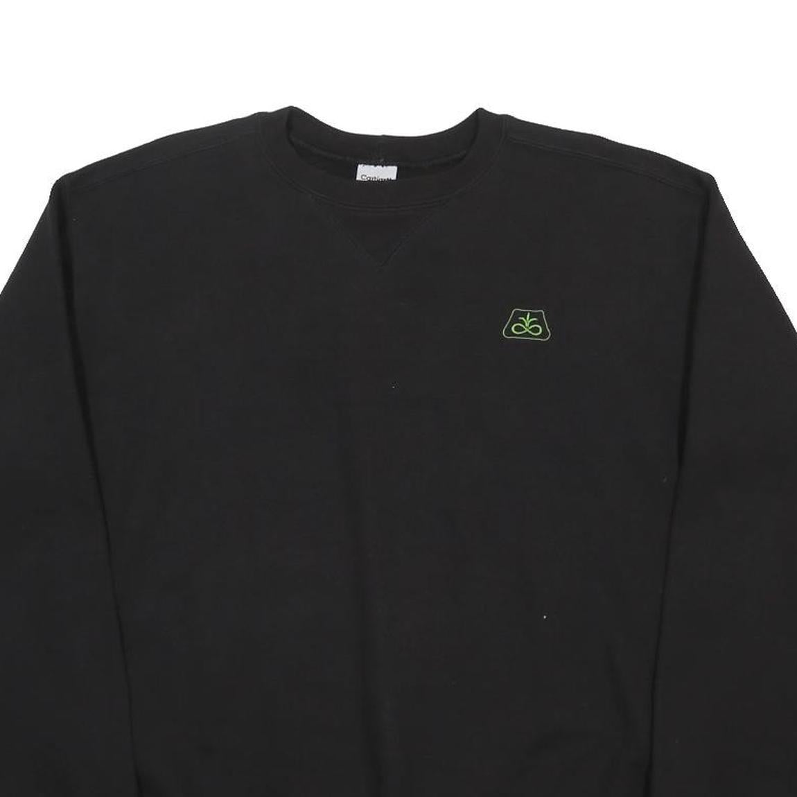 CARHARTT Mens Black S Sweatshirt Cotton Blend Crew Neck Casual Pullover