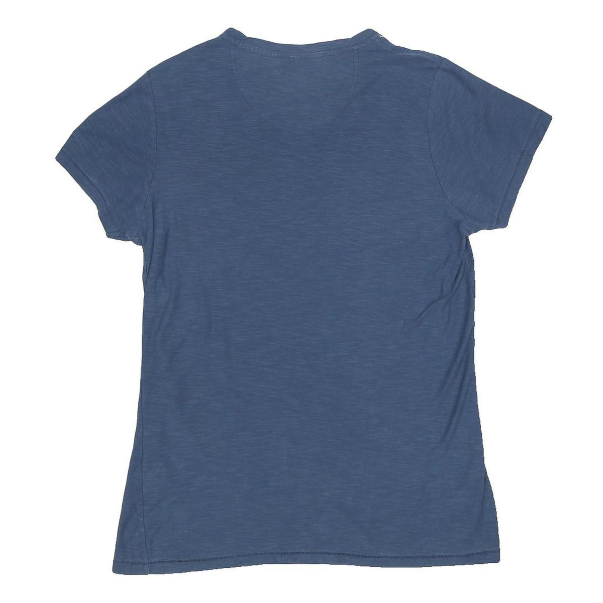 REGATTA Womens Blue Outdoor Life Graphic T-Shirt UK 16 Short Sleeve Round Neck