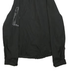 JACK WOLFSKIN Mens Black Outdoor Jacket S Polyester Plain Lightweight Zip Up