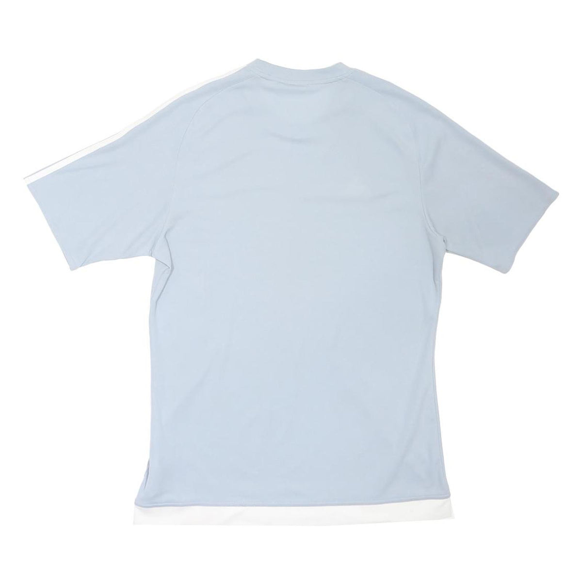 ADIDAS Mens Blue & White Graphic T-Shirt M Short Sleeve Crew Neck Sportswear