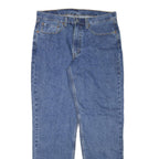 LEVI'S 550 Mens Jeans Blue Regular Straight Denim Medium W35 L34 Classic Fit