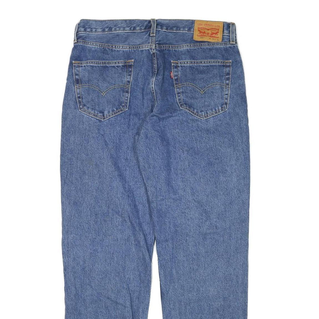 LEVI'S 550 Mens Jeans Blue Regular Straight Denim Medium W35 L34 Classic Fit