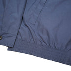 CHAPS Mens Navy Blue Jacket XL Polyester Blend Zip Plain Lightweight