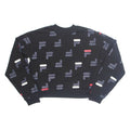 FILA Cropped Womens Sweatshirt Black XL