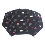 FILA Cropped Womens Sweatshirt Black XL