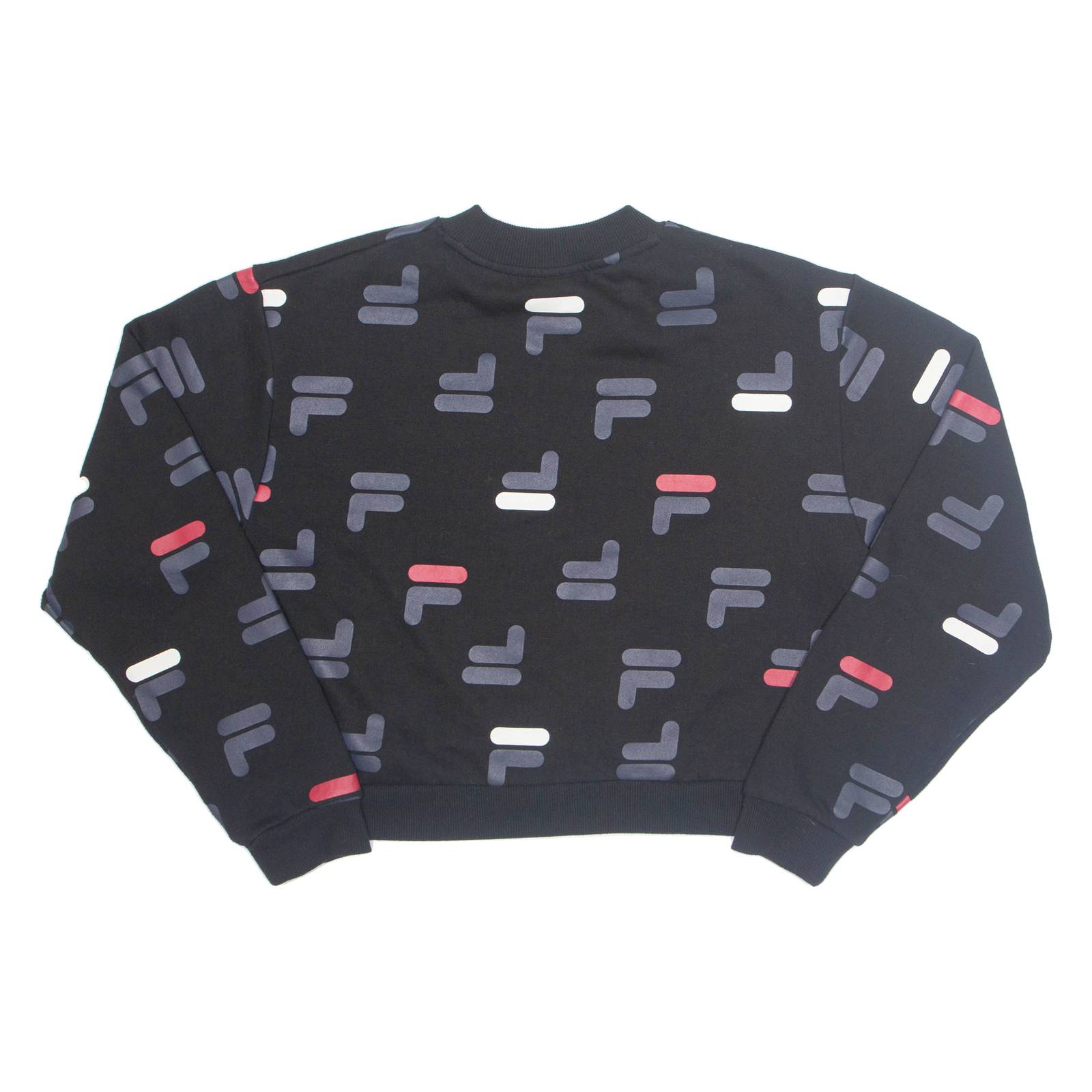 FILA Cropped Womens Sweatshirt Black XL
