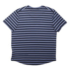 NIKE Mens Blue & White Stripe Graphic T-Shirt XL Short Sleeve Crew Neck