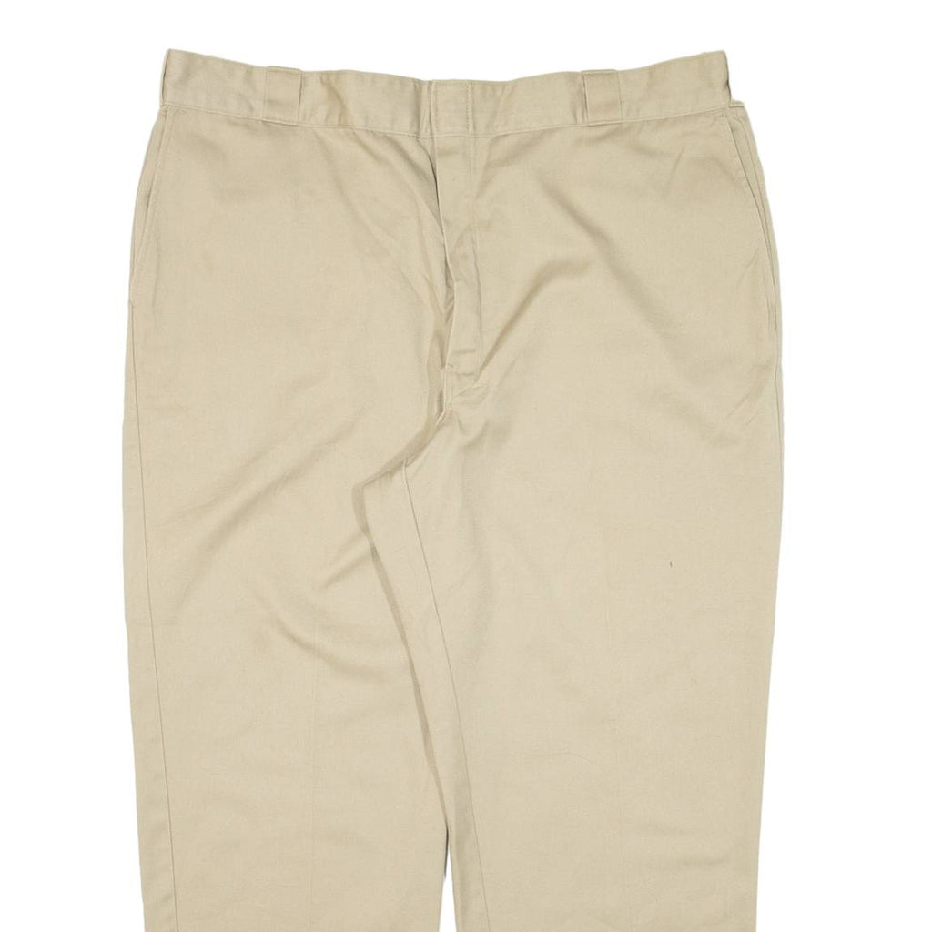 DICKIES Workwear Mens Trousers Beige Regular Straight W41 L30