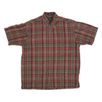 NAUTICA Mens Shirt Green Check M
