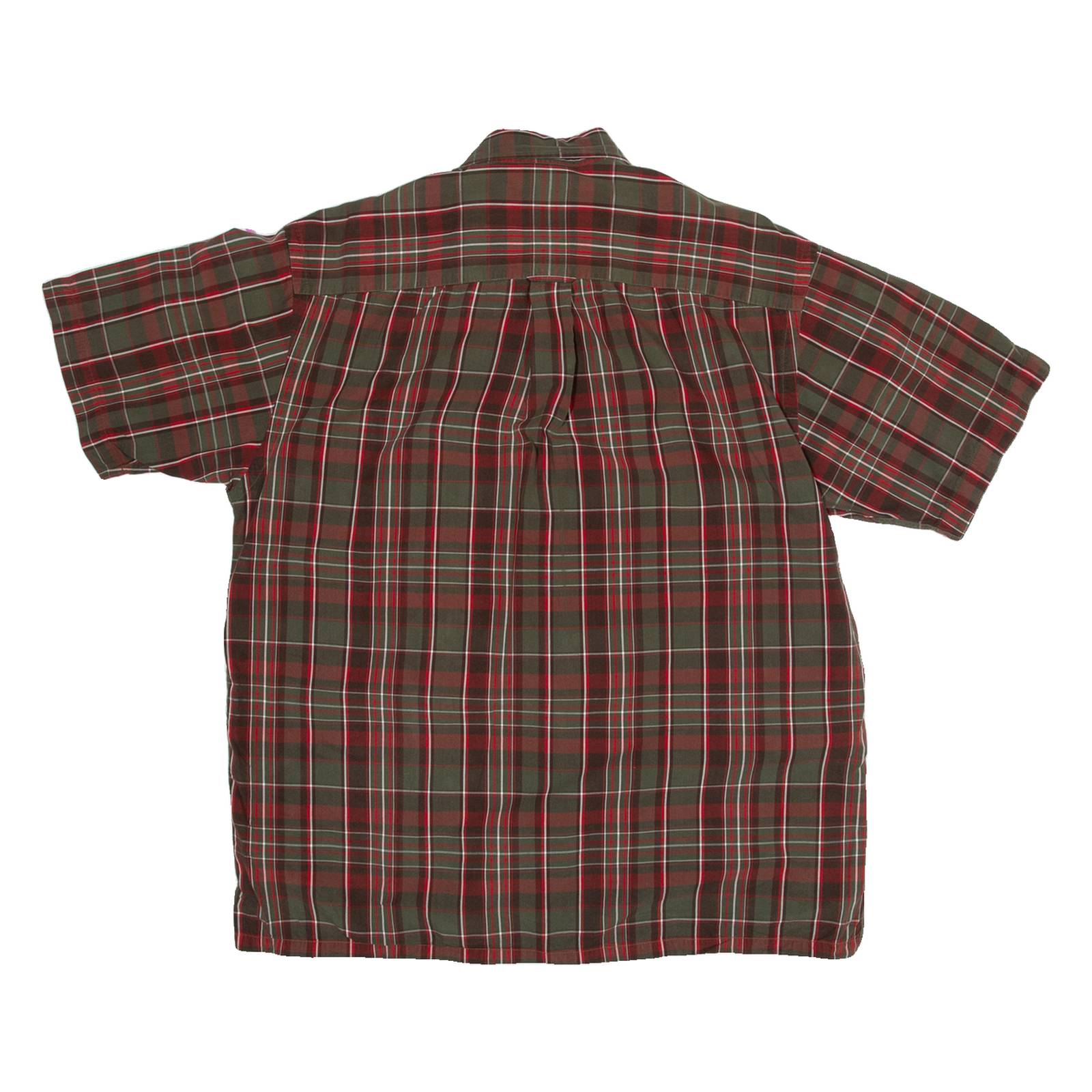 NAUTICA Mens Shirt Green Check M