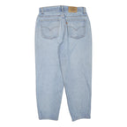 LEVI'S Womens Regular Blue Denim Light W32 L25 Classic Zip Closure Jeans