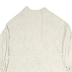 SUNDRESS Womens Cream Jacket XS Polyester Blend Plain Drawstring Casual