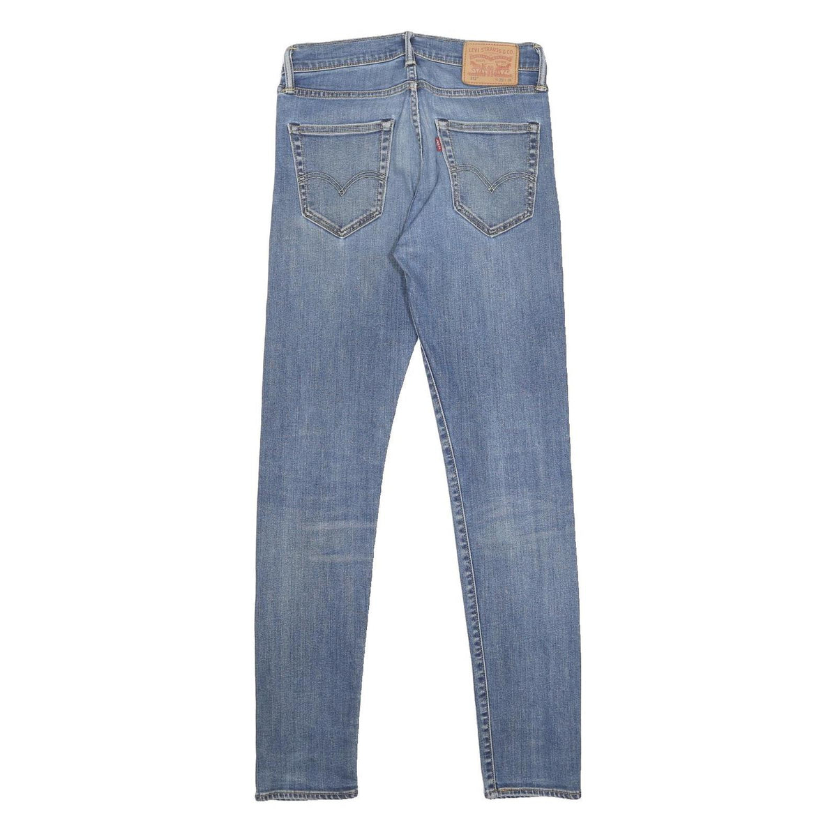 LEVI'S 512 Tapered Mens Jeans Blue Slim Tapered Denim Medium W29 L34 Stretch