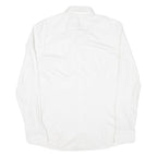 OLYMP Mens Plain Shirt White Long Sleeve M