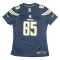 NIKE Chargers 85 Gates Mens Football Shirt Jersey Blue USA V-Neck S