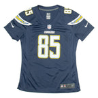 NIKE Chargers 85 Gates Mens Football Shirt Jersey Blue USA V-Neck S