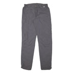 REGATA Womens Polyester Blend Grey Slim Fit Straight Leg Trousers W30 L33 Casual