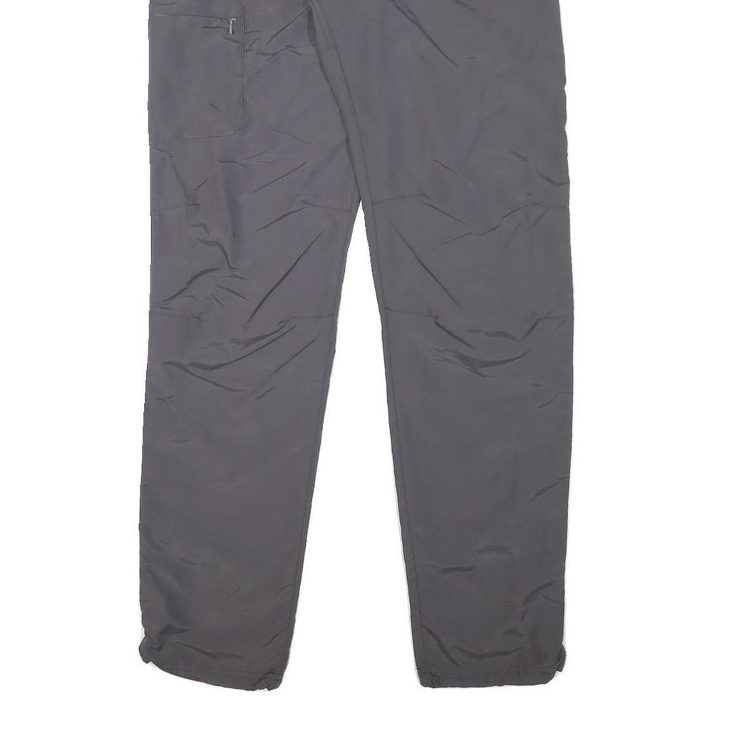 REGATA Womens Polyester Blend Grey Slim Fit Straight Leg Trousers W30 L33 Casual