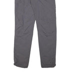 REGATA Womens Polyester Blend Grey Slim Fit Straight Leg Trousers W30 L33 Casual