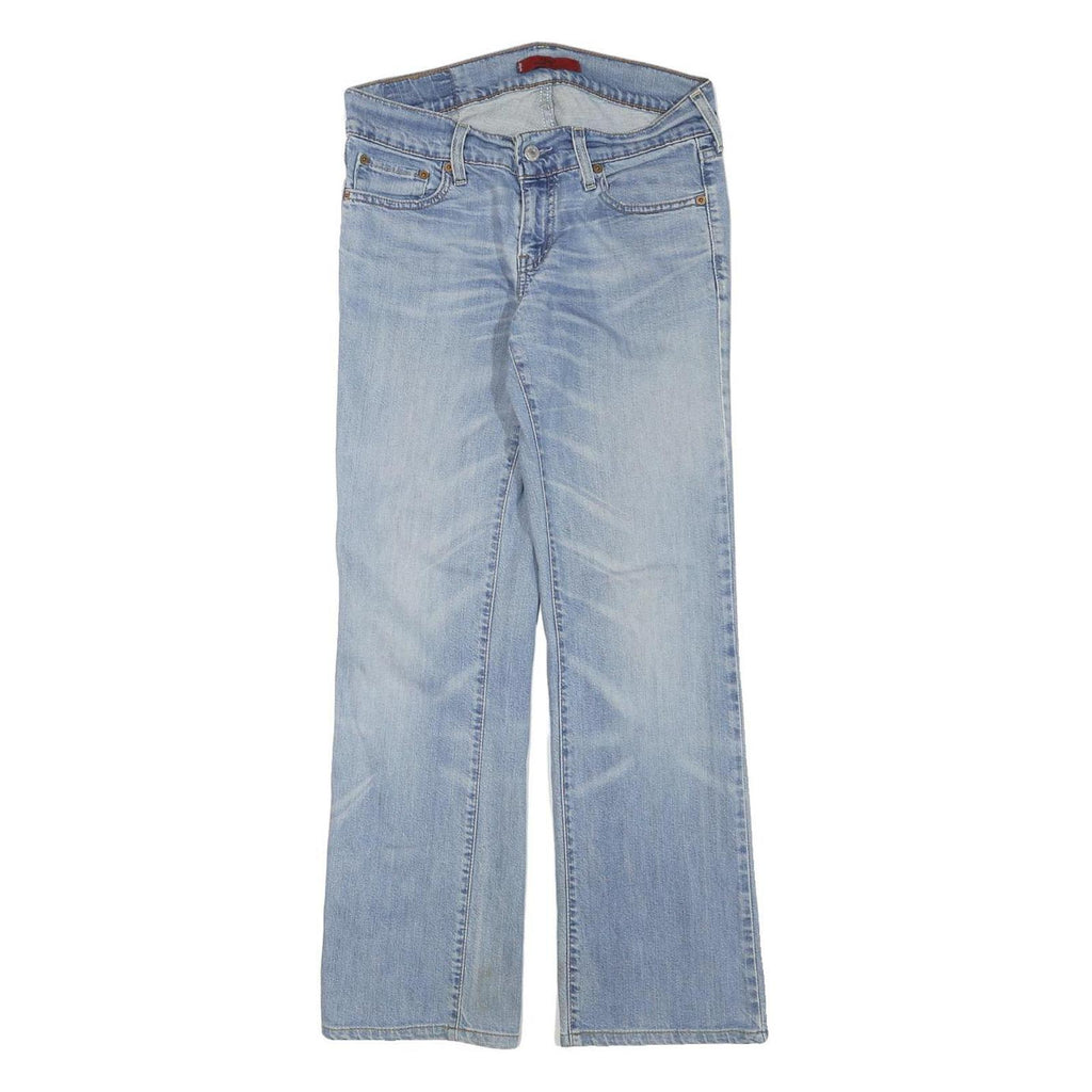 LEVI'S Womens Regular Fit Blue Denim Medium Wash W29 L29 Classic Jeans Zip