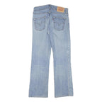 LEVI'S Womens Regular Fit Blue Denim Medium Wash W29 L29 Classic Jeans Zip