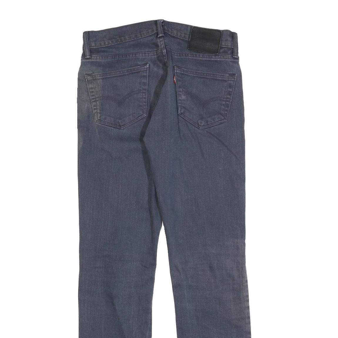 LEVI'S 511 Slim Mens Jeans Blue Slim Skinny Denim Medium W30 L32 Classic Zip