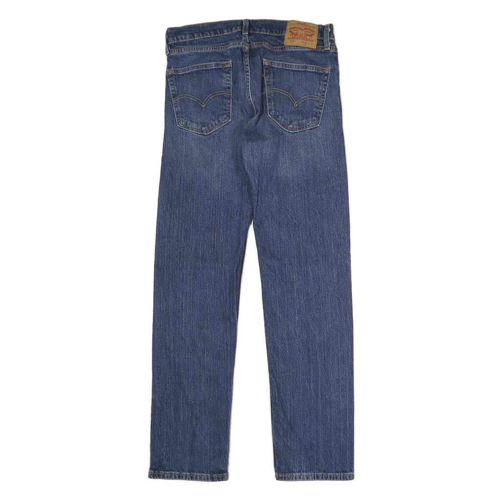 LEVI'S 505 Mens Jeans Blue Regular Straight Denim Medium W32 L32 Classic Zip Fit
