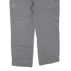 CARHARTT Mens Regular Grey Jeans Denim W42 L30 Relaxed Fit Workwear Zip Fly