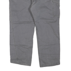 CARHARTT Mens Regular Grey Jeans Denim W42 L30 Relaxed Fit Workwear Zip Fly