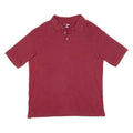 CARHARTT Mens Polo Shirt Maroon L