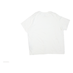 LEVI'S Mens White Graphic T-Shirt XL Short Sleeve Crew Neck Cotton Blend Casual