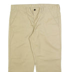 DICKIES Mens Trousers Beige Relaxed Straight W36 L25