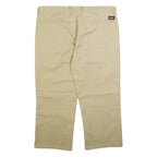 DICKIES Mens Trousers Beige Relaxed Straight W36 L25