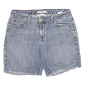 TOMMY HILFIGER Womens Denim Blue Boyfriend Shorts UK 8 W30 Casual Cotton