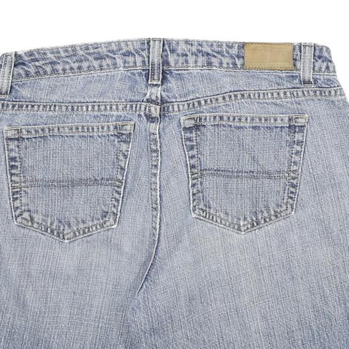 TOMMY HILFIGER Womens Denim Blue Boyfriend Shorts UK 8 W30 Casual Cotton