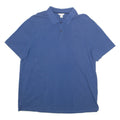 CALVIN KLEIN Mens Polo Shirt Blue XL