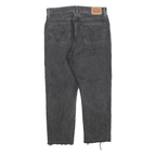 LEVI'S 501 Mens Jeans Black Regular Straight Denim Rinse W31 L26 Classic Button