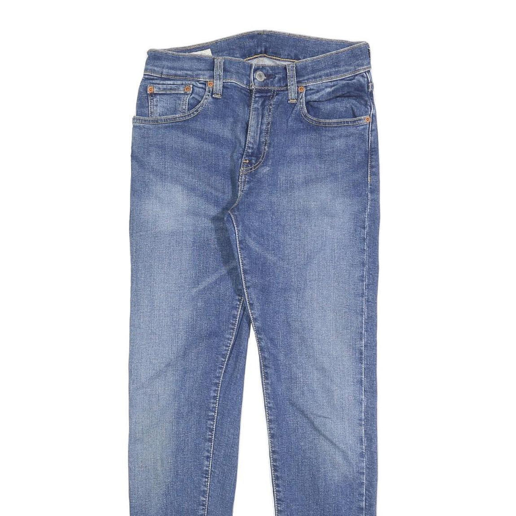 LEVI'S 512 BIG E Mens Jeans Blue Slim Skinny Denim W28 L32 Stretch Cotton Blend