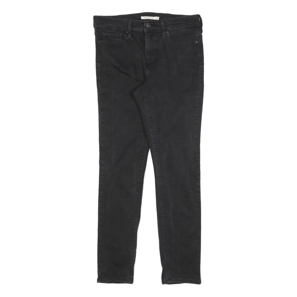 LEVI'S 311 Slim Womens Jeans Black Denim Slim W28 L30 Stretch Classic