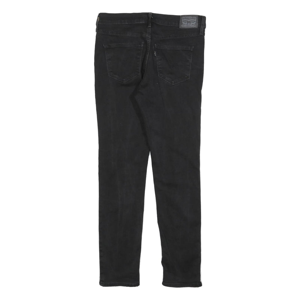 LEVI'S 311 Slim Womens Jeans Black Denim Slim W28 L30 Stretch Classic