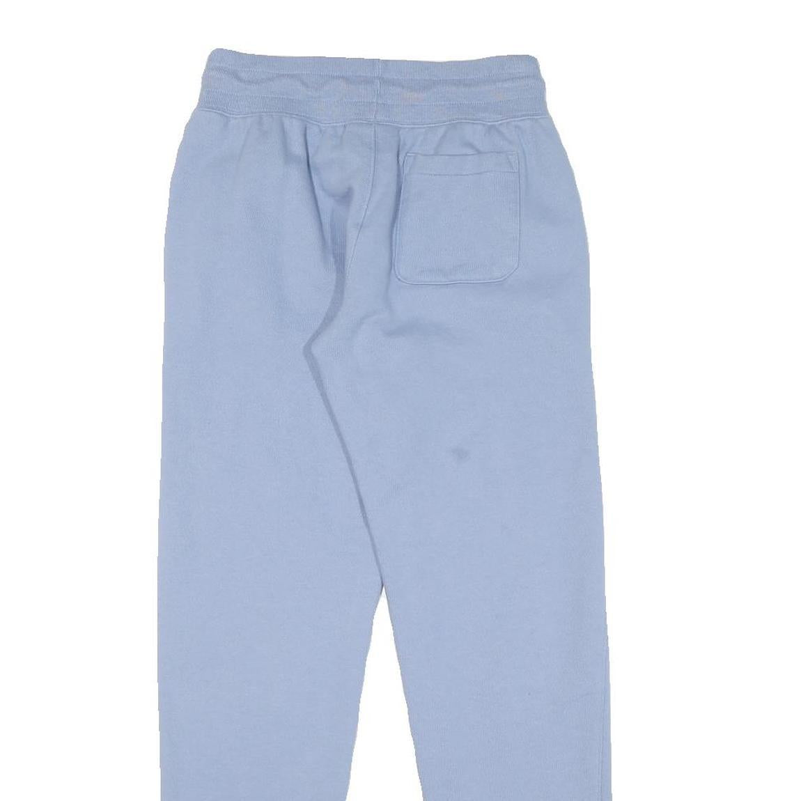 CHAMPION REVERSE WEAVE Womens Joggers Blue XS W26 L28 Cotton Drawstring Logo