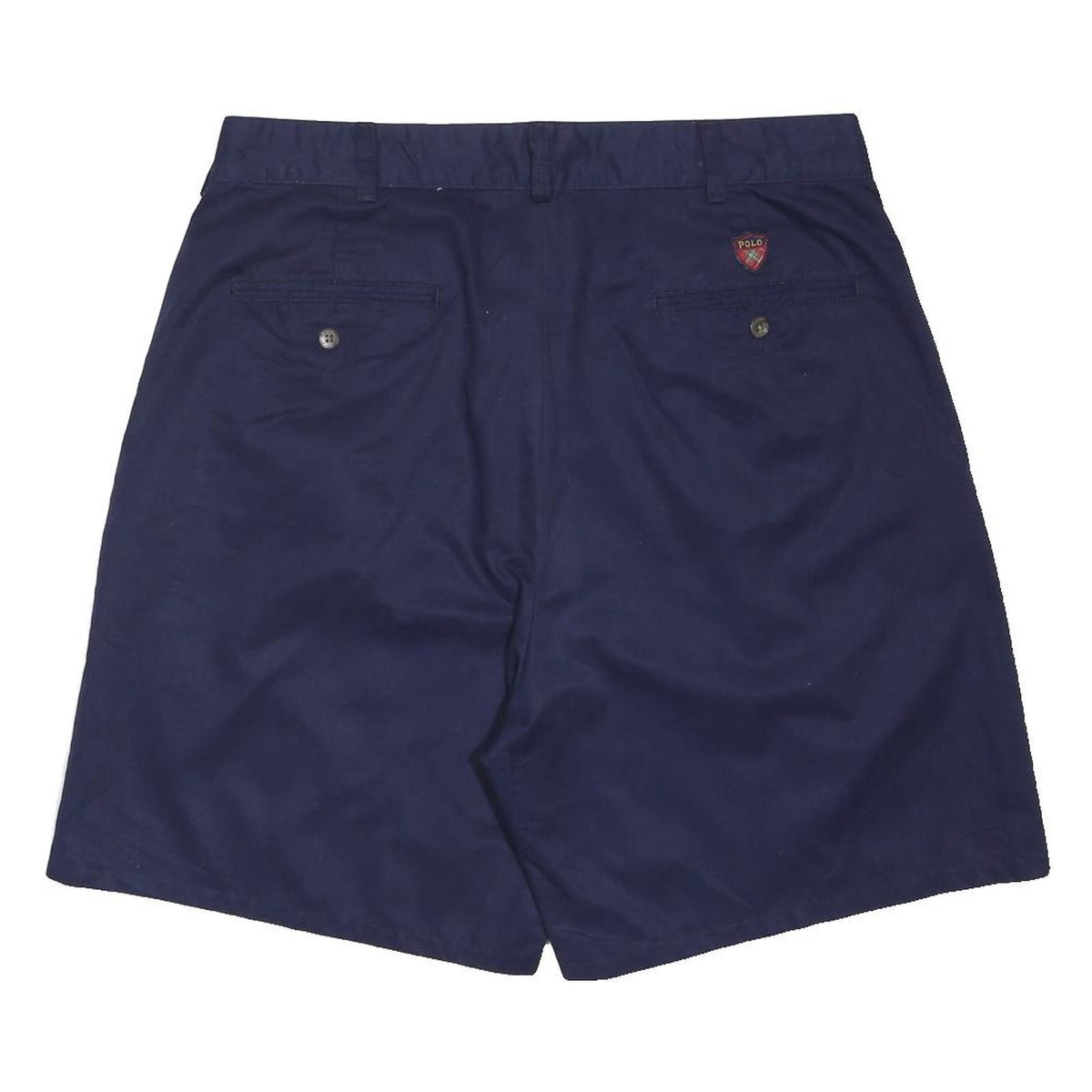 POLO GOLF Mens Shorts Navy Blue Casual M W34 Smart Cotton Blend