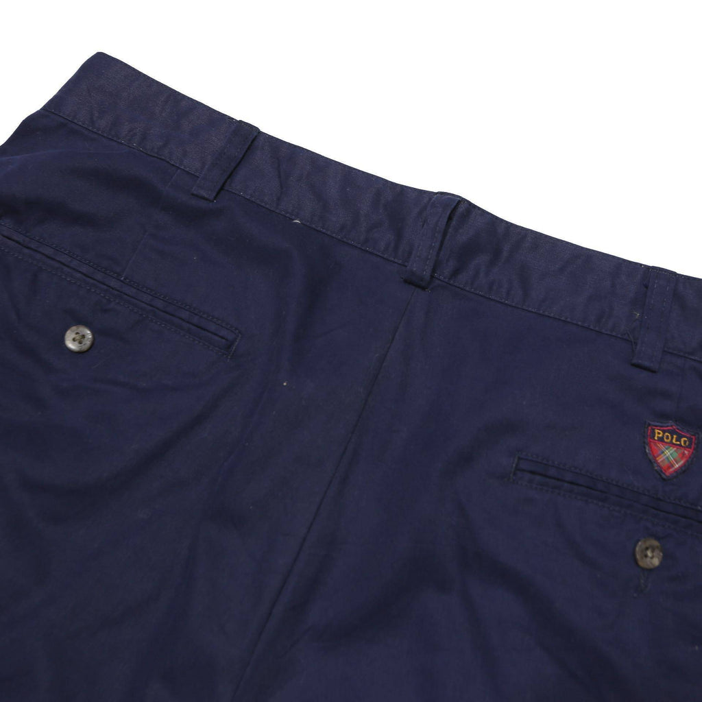 POLO GOLF Mens Shorts Navy Blue Casual M W34 Smart Cotton Blend