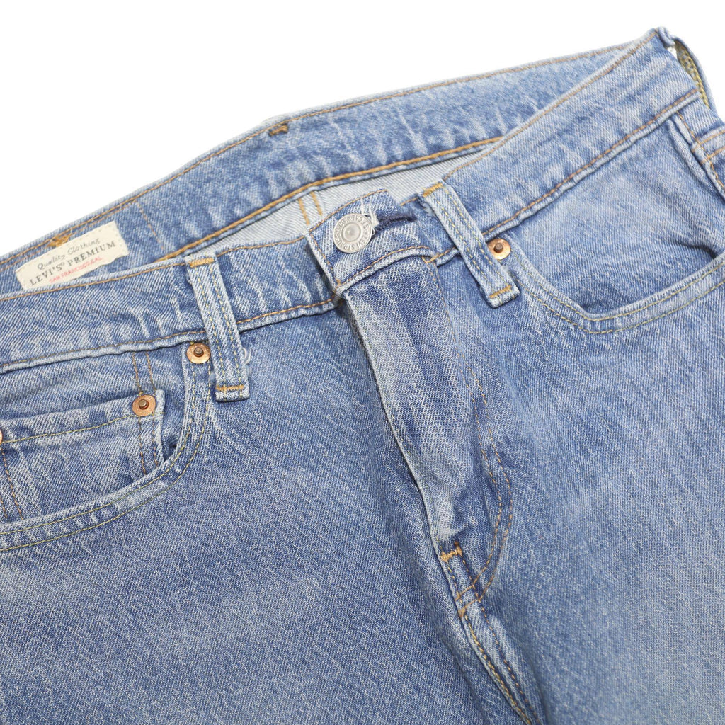 LEVI'S 510 BIG E Mens Jeans Blue Slim Skinny Denim Light W29 L30 Zip