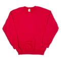 GILDAN Mens Sweatshirt Red L