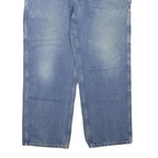 CARHARTT Mens Jeans Blue Regular Straight Denim Light W38 L30 Workwear